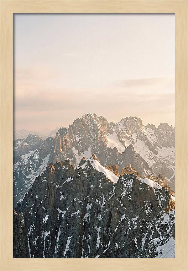 Pirin Mountain Peaks At Dusk