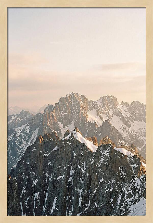 Pirin Mountain Peaks At Dusk