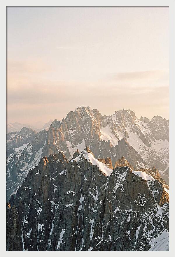 Pirin Mountain Peaks At Dusk