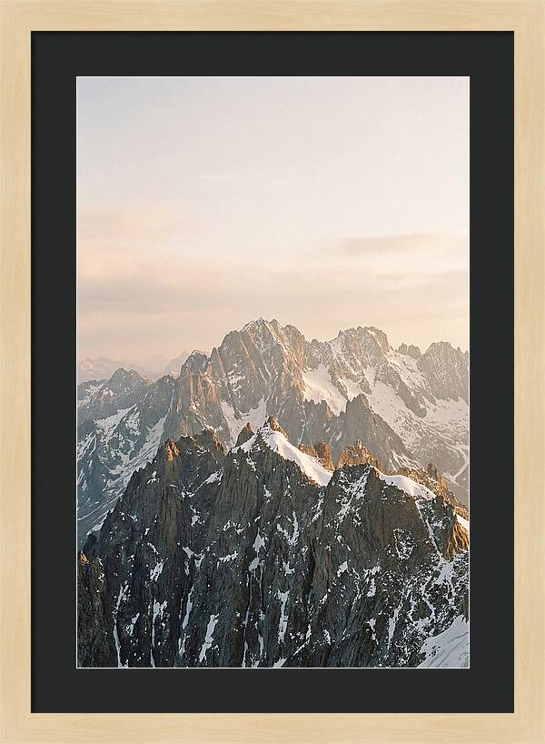 Pirin Mountain Peaks At Dusk