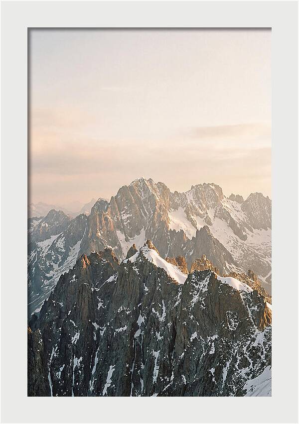 Pirin Mountain Peaks At Dusk