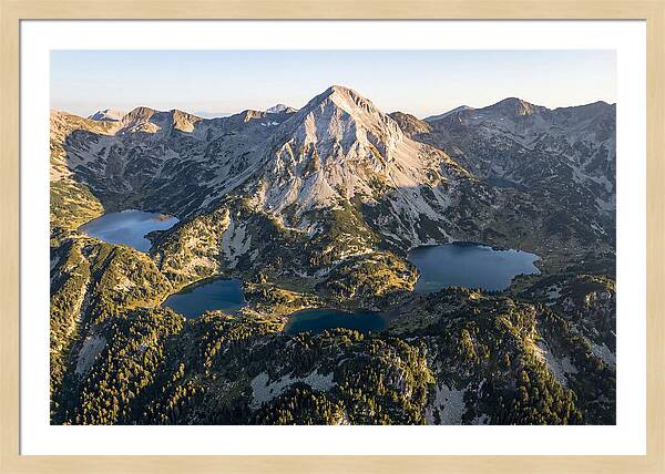 Pirin Mountains From Above