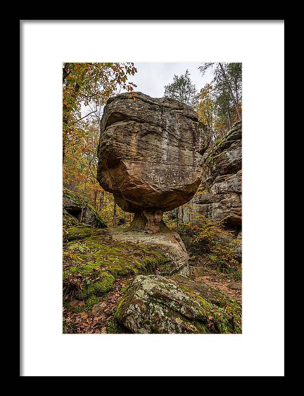 Pivot Rock Balancing Above Ground