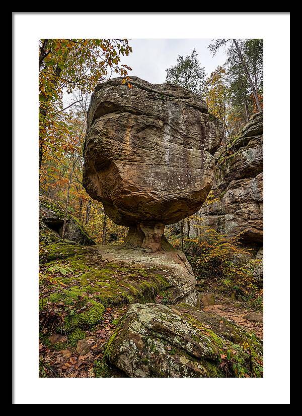 Pivot Rock Balancing Above Ground