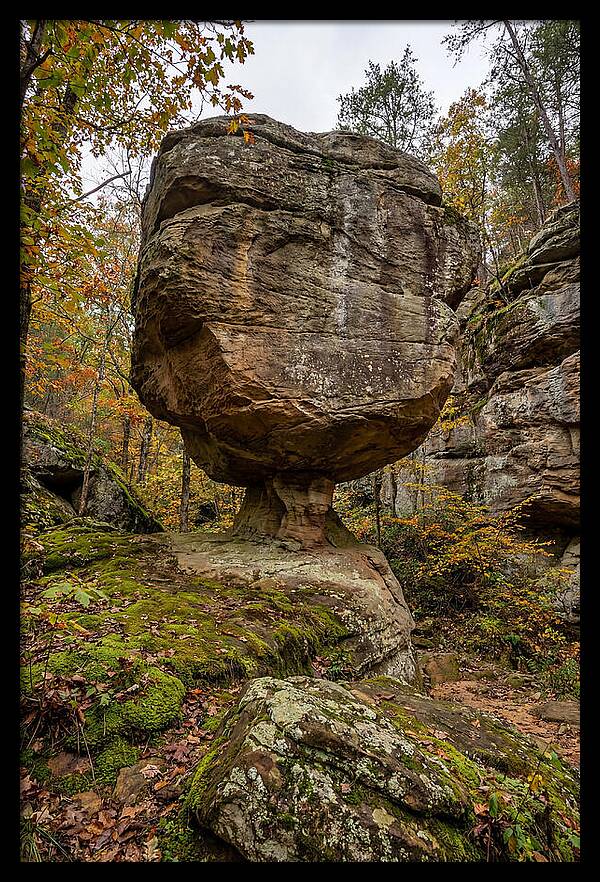 Pivot Rock Balancing Above Ground