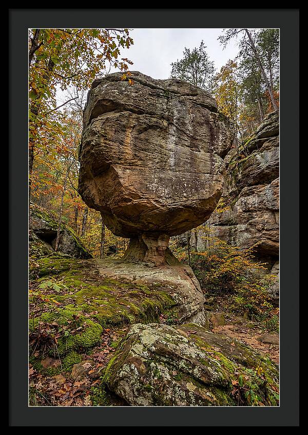 Pivot Rock Balancing Above Ground
