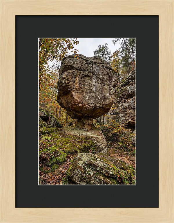 Pivot Rock Balancing Above Ground
