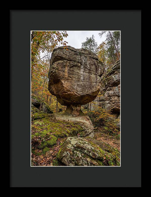 Pivot Rock Balancing Above Ground