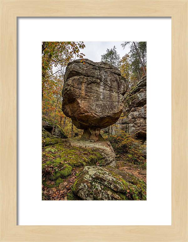 Pivot Rock Balancing Above Ground