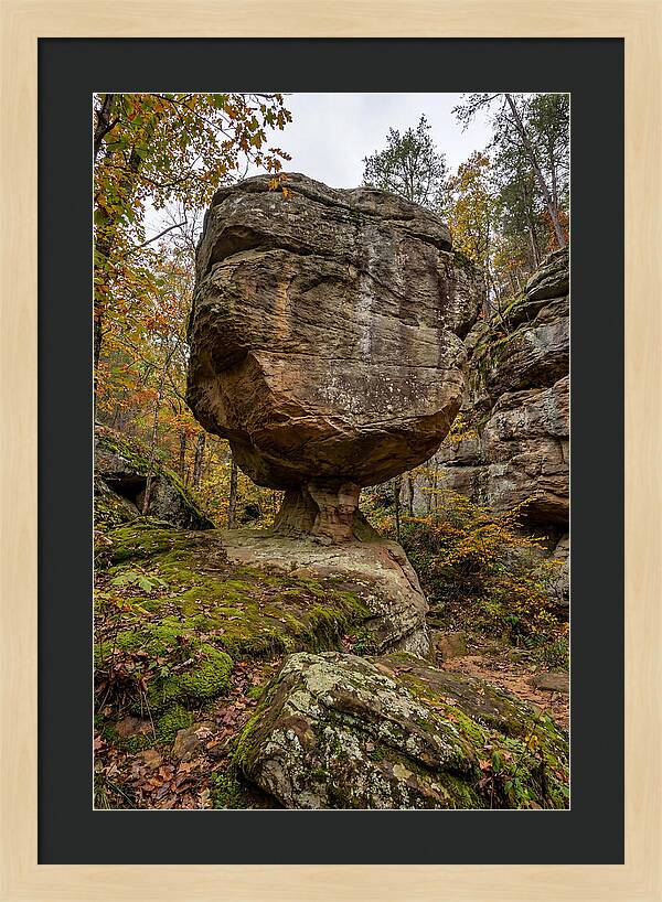 Pivot Rock Balancing Above Ground