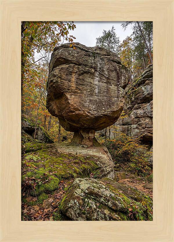 Pivot Rock Balancing Above Ground