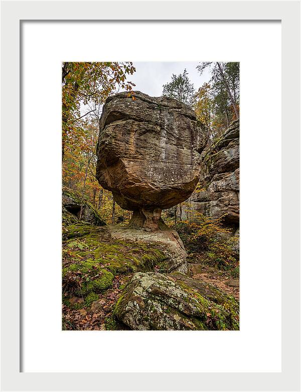 Pivot Rock Balancing Above Ground