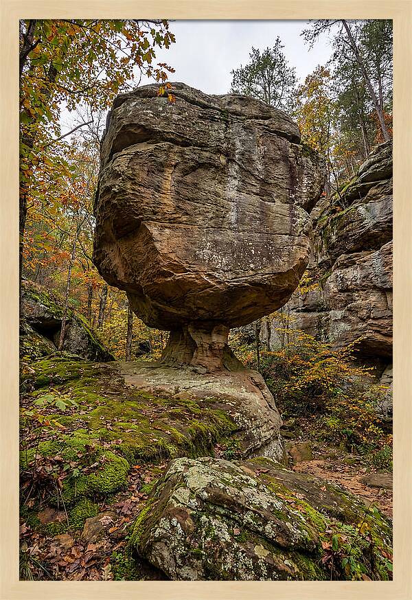 Pivot Rock Balancing Above Ground