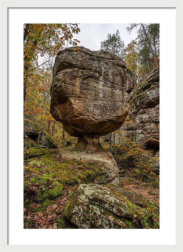 Pivot Rock Balancing Above Ground