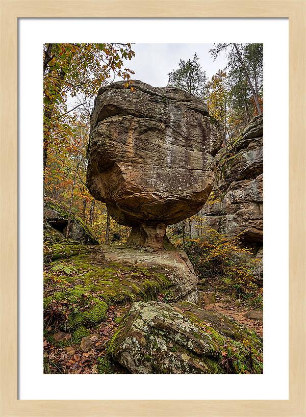 Pivot Rock Balancing Above Ground