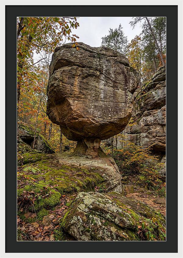 Pivot Rock Balancing Above Ground