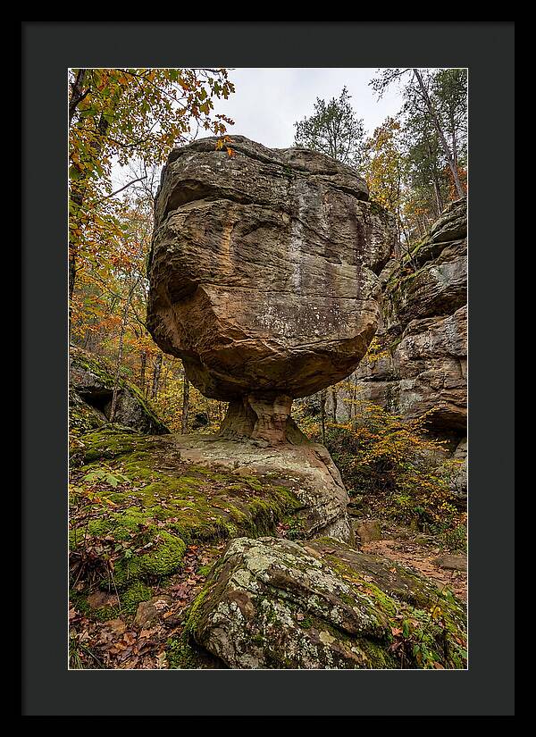 Pivot Rock Balancing Above Ground