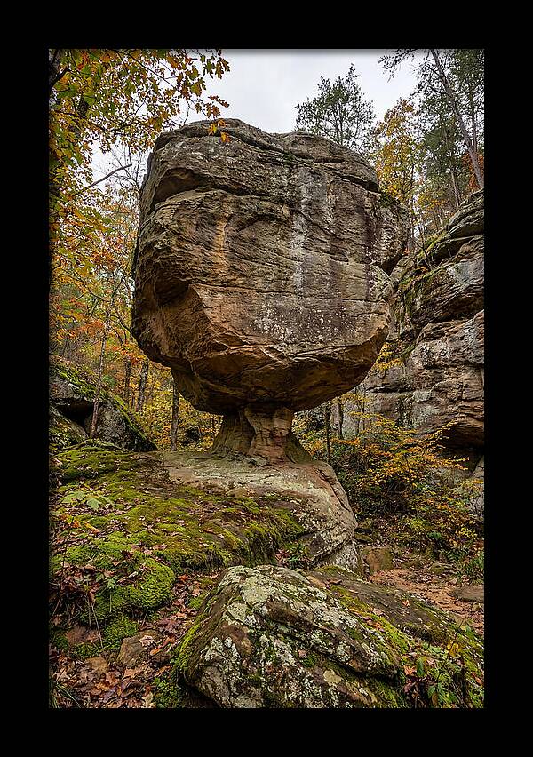 Pivot Rock Balancing Above Ground