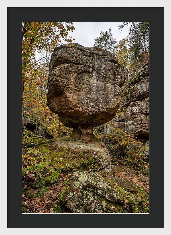 Pivot Rock Balancing Above Ground