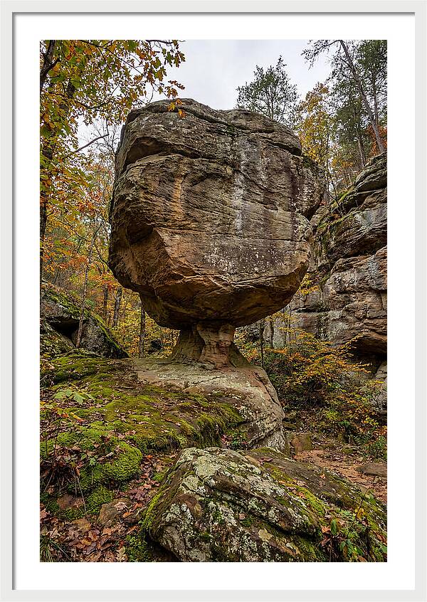 Pivot Rock Balancing Above Ground
