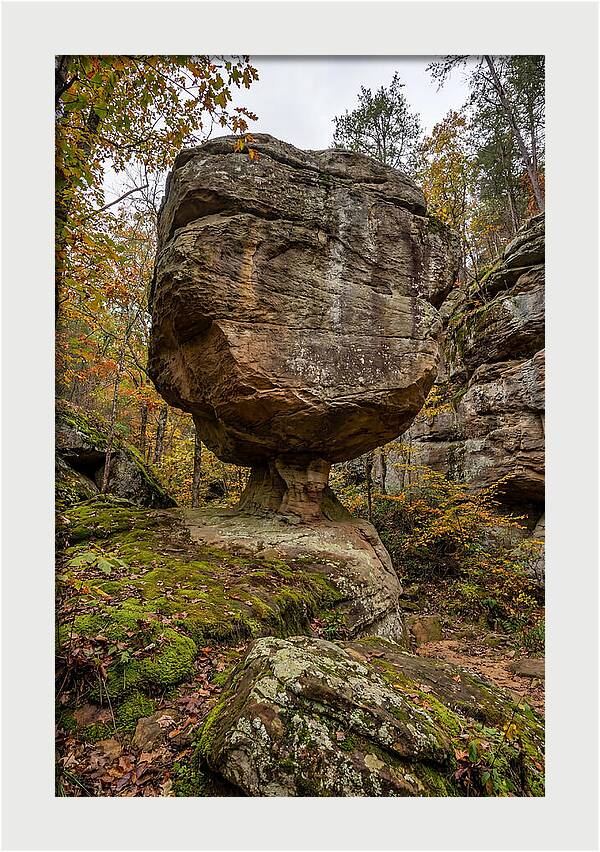 Pivot Rock Balancing Above Ground