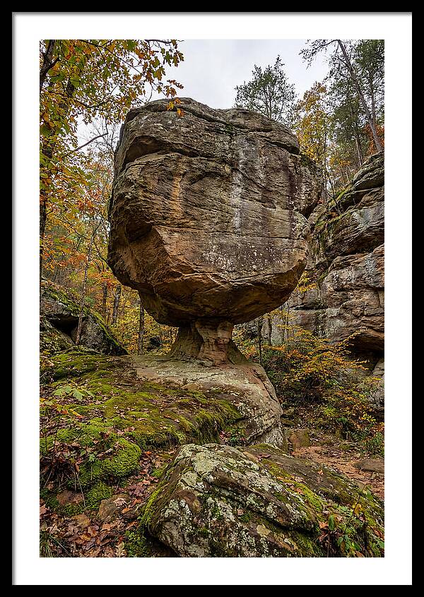 Pivot Rock Balancing Above Ground