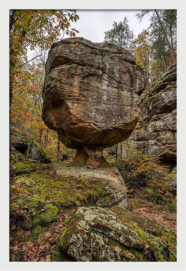 Pivot Rock Balancing Above Ground