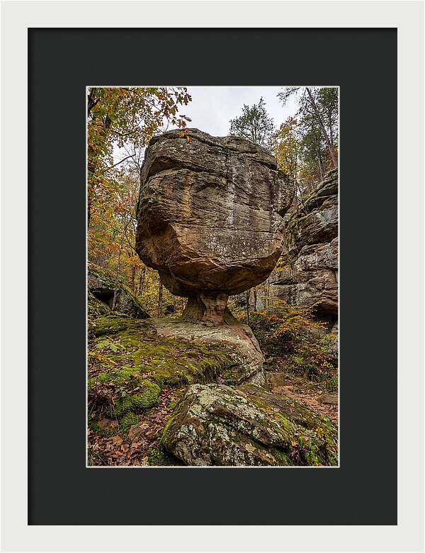 Pivot Rock Balancing Above Ground