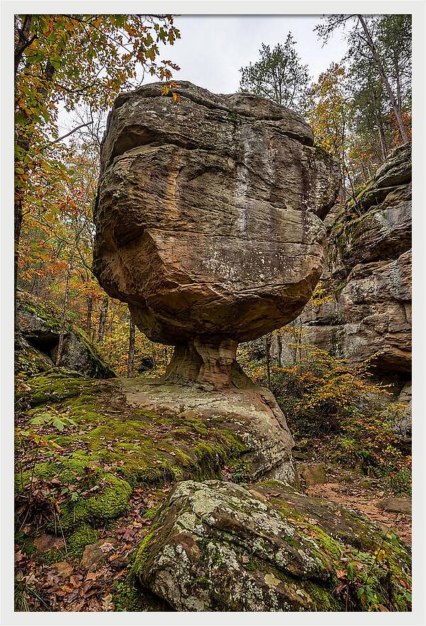Pivot Rock Balancing Above Ground