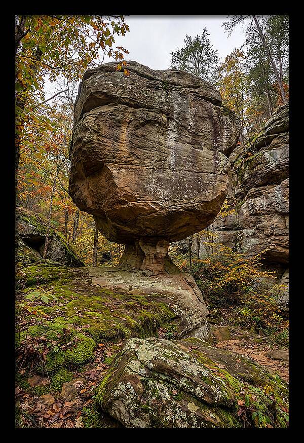 Pivot Rock Balancing Above Ground
