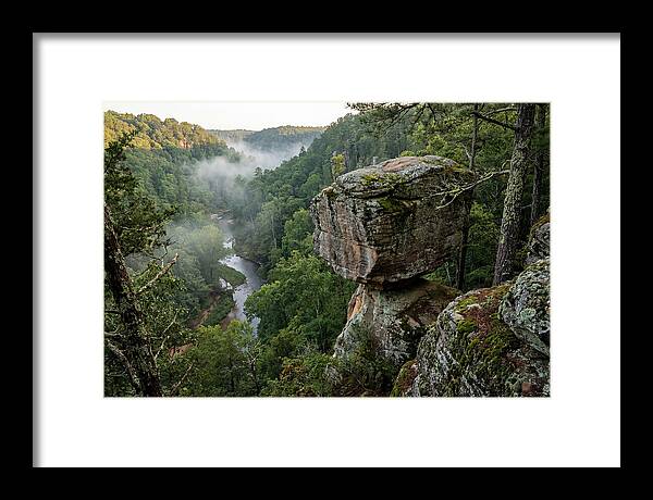 Pivot Rock Overlooking The Valley