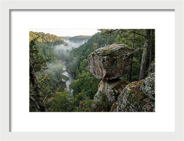 Pivot Rock Overlooking The Valley
