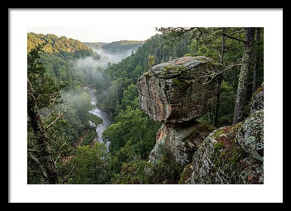 Pivot Rock Overlooking The Valley