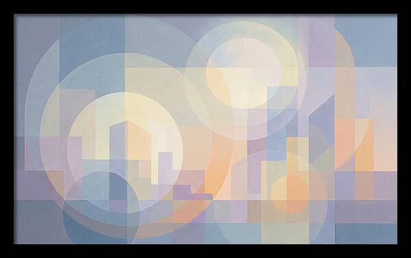 Planetary Conjunction Above City