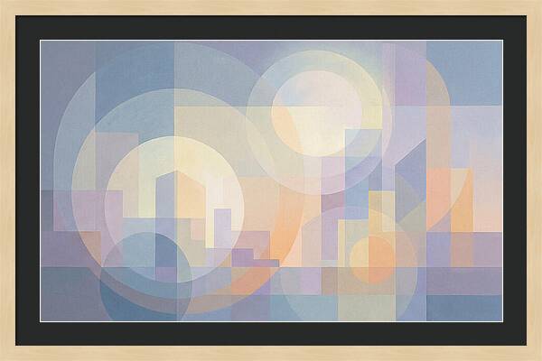 Planetary Conjunction Above City