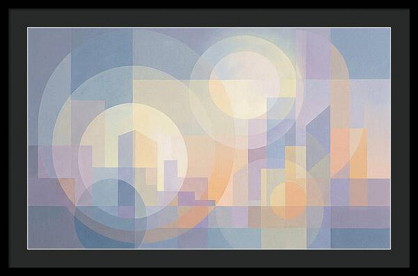 Planetary Conjunction Above City