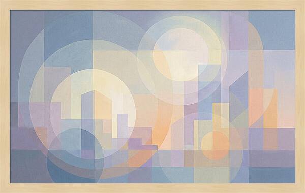 Planetary Conjunction Above City