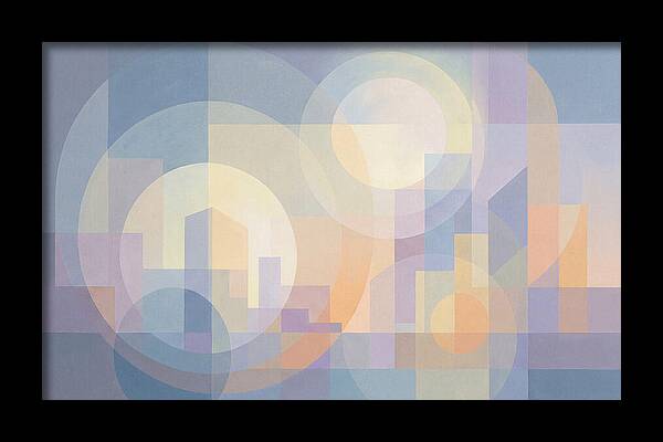 Planetary Conjunction Above City