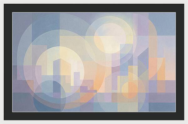 Planetary Conjunction Above City