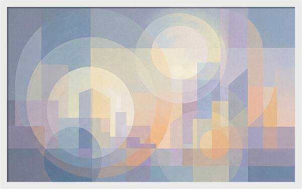 Planetary Conjunction Above City