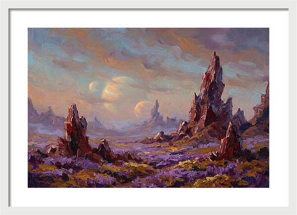 Planetary Landscape Serenity