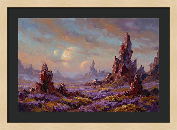 Planetary Landscape Serenity