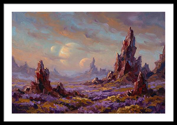 Planetary Landscape Serenity