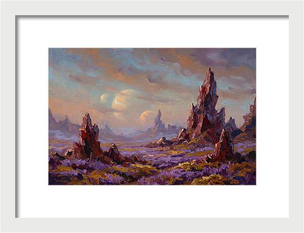 Planetary Landscape Serenity