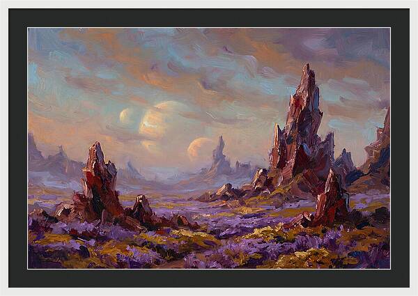 Planetary Landscape Serenity