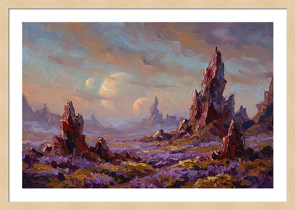 Planetary Landscape Serenity