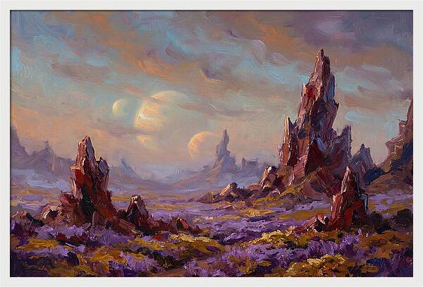 Planetary Landscape Serenity