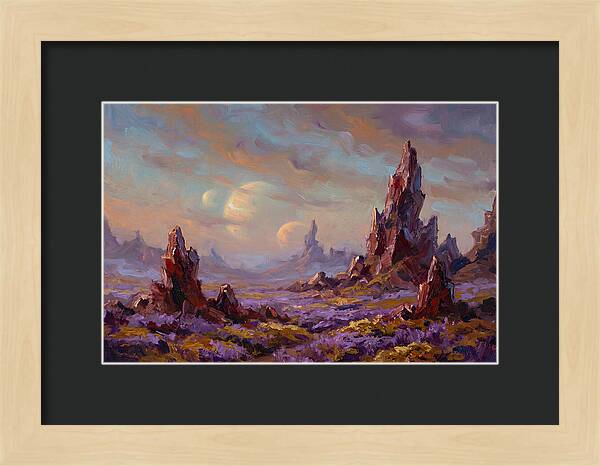Planetary Landscape Serenity