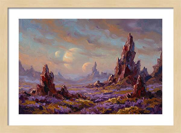 Planetary Landscape Serenity