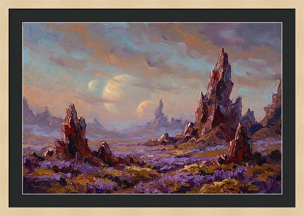 Planetary Landscape Serenity